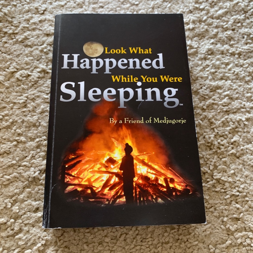 "Look what happened while you were sleeping" Book
